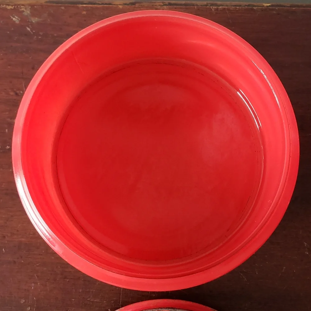 Vintage 1950s Avon Glass Powder Box - Picture 4 of 14
